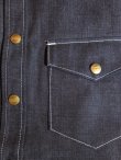 画像4: (DEAD STOCK)COREFIGHTER/SNAP BUTTON DENIM SHIRT  10ozRIDID