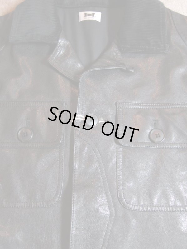 画像3: BELAFONTE/GOAT LEATHER HUNTING JK  BLACK