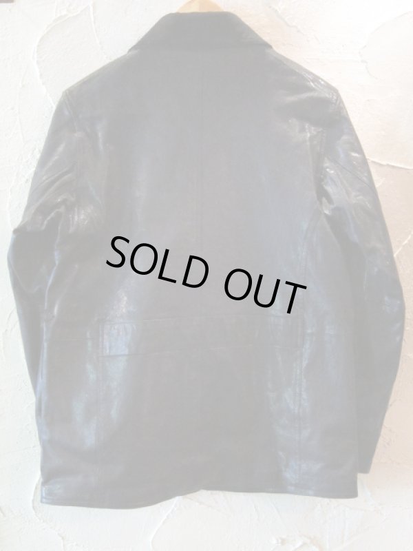 画像2: BELAFONTE/GOAT LEATHER HUNTING JK  BLACK