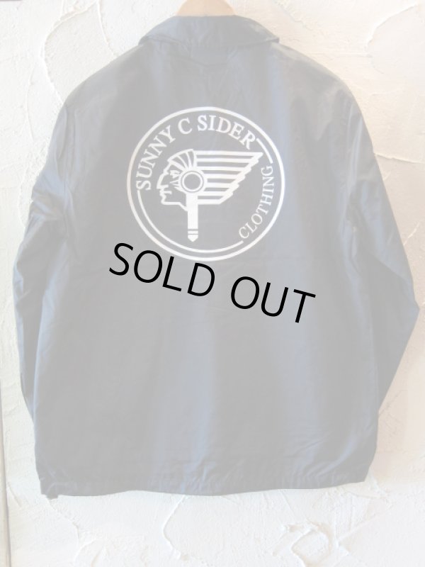 画像1: SUNNY C SIDER/COACH JACKET CALIFORNIA LOVE  BLACK