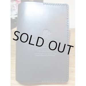 画像: GROK LEATHER/NEW NOTE BOOK COVER S PLAIN BLACK 
