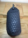 画像2: GROK LEATHER/KEY COVER ELECT BASKET BLACKxBLACK