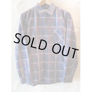 画像: GRN/JACQUAD 天竺 CHECK  SHIRTS  NAVY