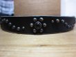 画像1: GANGSTERVILLE(ギャングスタービル)/G.V MOTORCYCLE STUDS STRAP BLK E