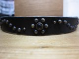 画像: GANGSTERVILLE(ギャングスタービル)/G.V MOTORCYCLE STUDS STRAP BLK E