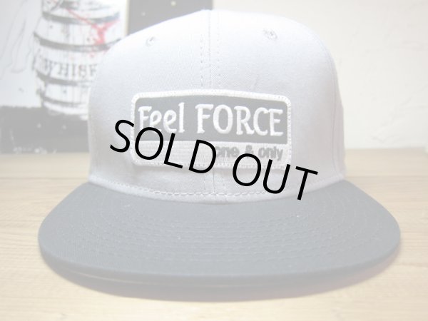 画像1: Feel FORCE/ONE&ONLY SNAPBACK  GRAYxBLACK