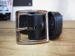 画像1: AKER/LEATHER GARRISON BELT  BLACK