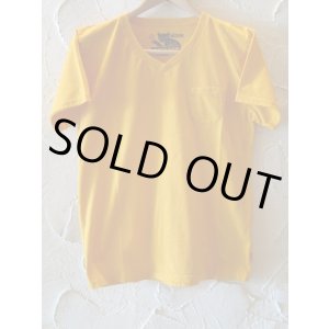 画像: CAT'S PAW/S/S V NECK T  GOLD