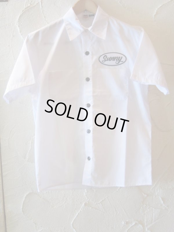 画像1: (SALE 40%OFF) SUNNY C SIDER/WORK SHIRTS  WHITE
