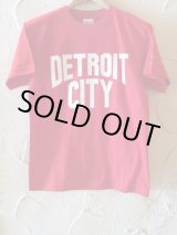 画像: ☆SALE 50%OFF☆ AFI/DETROIT CITY PRINT T  RED