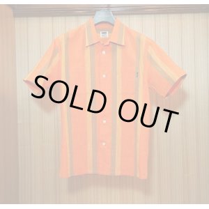 画像: RATS/PANAMA STRIPE SHIRTS  ORANGE