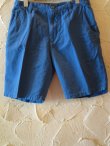 画像1: ☆SALE 50%OFF☆ JOEY/COTTON LINEN SHORTS  BLUE