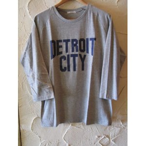 画像: ☆SALE 50%OFF☆ AFI/DETROIT CITY PRINT 3/4 T LIGHT  GRAY