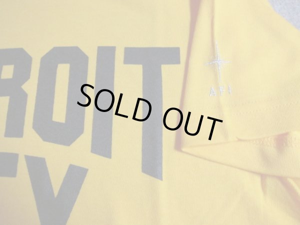 画像4: ☆SALE 50%OFF☆ AFI/DETROIT CITY PRINT T  GOLD