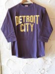 画像1: AFI/DETROIT CITY PRINT 3/4 T PURPLE