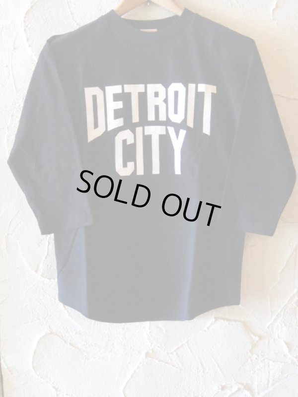 画像1: AFI/DETROIT CITY PRINT 3/4 T BLACK