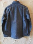 画像2: SUGAR CANE/BLUE CHAMBRAY L/S WORK SHIRTS NAVY