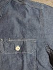 画像4: SUGAR CANE/BLUE CHAMBRAY L/S WORK SHIRTS NAVY