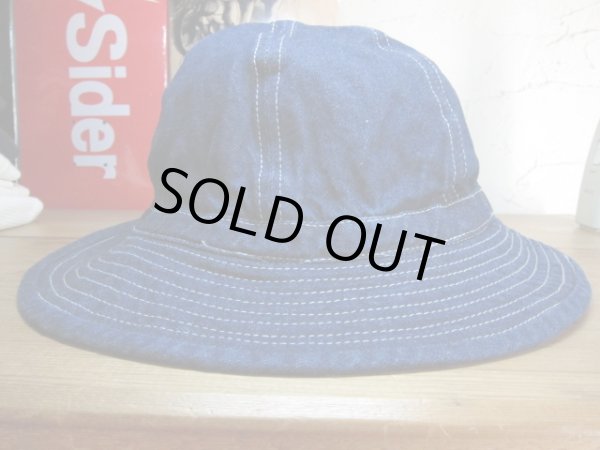 画像2: SURPLUS/US TYPE DENIM FATIGUE HAT  INDIGO