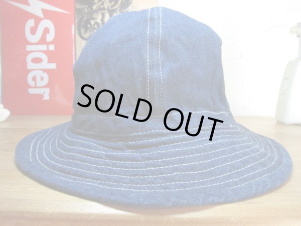 画像1: SURPLUS/US TYPE DENIM FATIGUE HAT  INDIGO