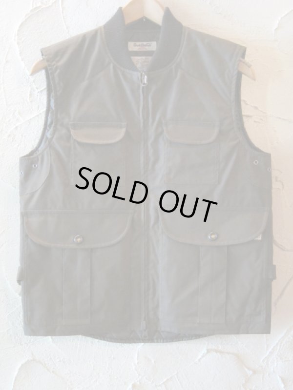 画像1: GROK LEATHER/HWB HUNTING VEST  BROWN