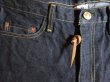 画像3: GROK LEATHER/SELVAGE DENIM STRAIT  14.5ozDENIM