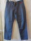 画像1: GROK LEATHER/CHINO LOSE FIT  BLUEGRAY