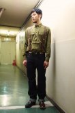 画像5: GROK LEATHER/SELVAGE DENIM STRAIT  14.5ozDENIM