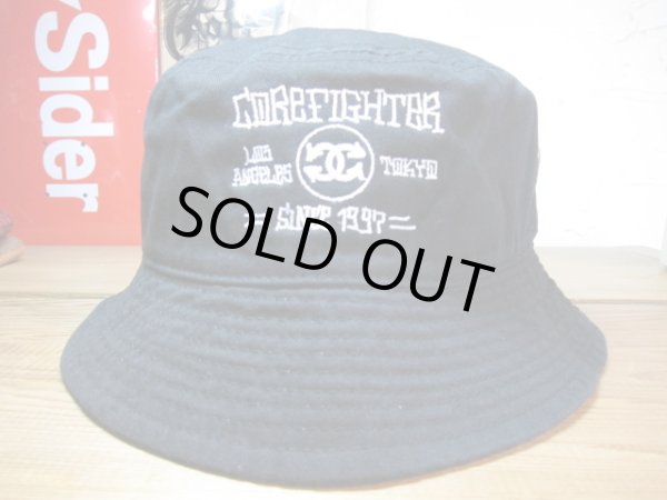 画像1: COREFIGHTER/WxTxC BUCKET HAT  BLACK