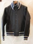 画像1: JOEY/MELTON DONKY STADIUM JKT  GRAYxBLACK