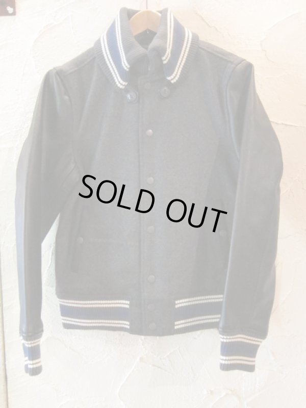 画像1: JOEY/MELTON DONKY STADIUM JKT  GRAYxBLACK
