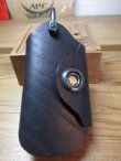 画像1: GROK LEATHER/KEY COVER ELECT PLANE  BLACK