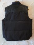 画像2: SUGAR CANE/LEATHER YORK DOWN VEST  BLACK