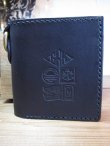 画像1: GROK LEATHER/NEW BILL WALLET  BLACK