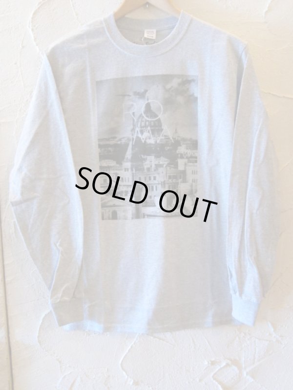 画像1: T.A.S.T.O.S/PHOTO PRINT L/S T ROMA  H.GRAY
