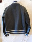 画像2: (SALE 40%OFF) JOEY/MELTON DONKY STADIUM JKT  GRAYxBLACK