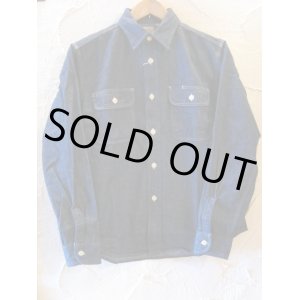 画像: SUGAR CANE/9oz DENIM WORK SHIRTS ONEWASH