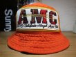 画像1: BELAFONTE/FELT PATCH BUCKET HAT  ORANGE