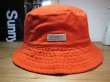 画像3: BELAFONTE/FELT PATCH BUCKET HAT  ORANGE