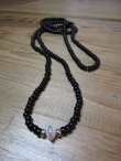 画像1: ROTTWEILER/BEADS NECKLESS  BLACK