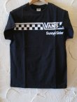 画像1: SUNNY C SIDER/VANS　TEE  BLACK