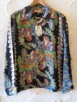 画像1: SUN SURF/L/S HAWAIIAN HULALEIS  BLACK