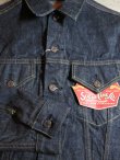 画像3: SUGAR CANE/14.25oz DENIM JKT 1962MODEL  NAVY ONEWASH