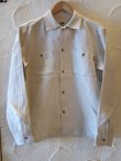 画像1: RATS/ONE PIECE L/S SHIRTS  Lt.GRAY