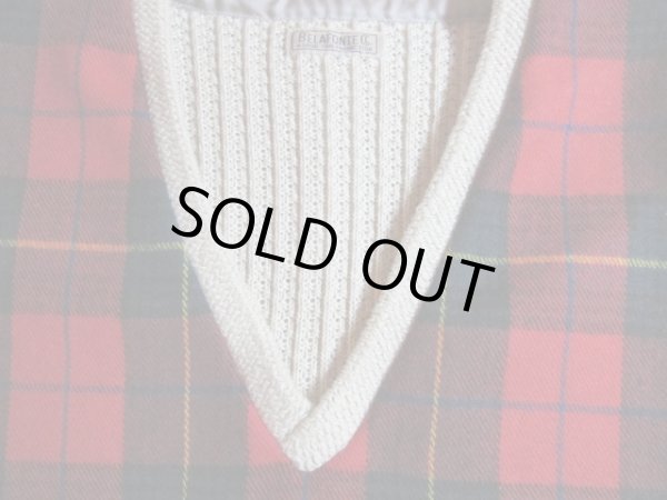 画像5: BELAFONTE/RAGTIME RIBBED KNIT PULL VEST  RED