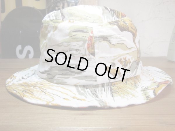 画像2: BELAFONTE/HUNTING RAGTIME BUCKET HAT  OFFWHITE