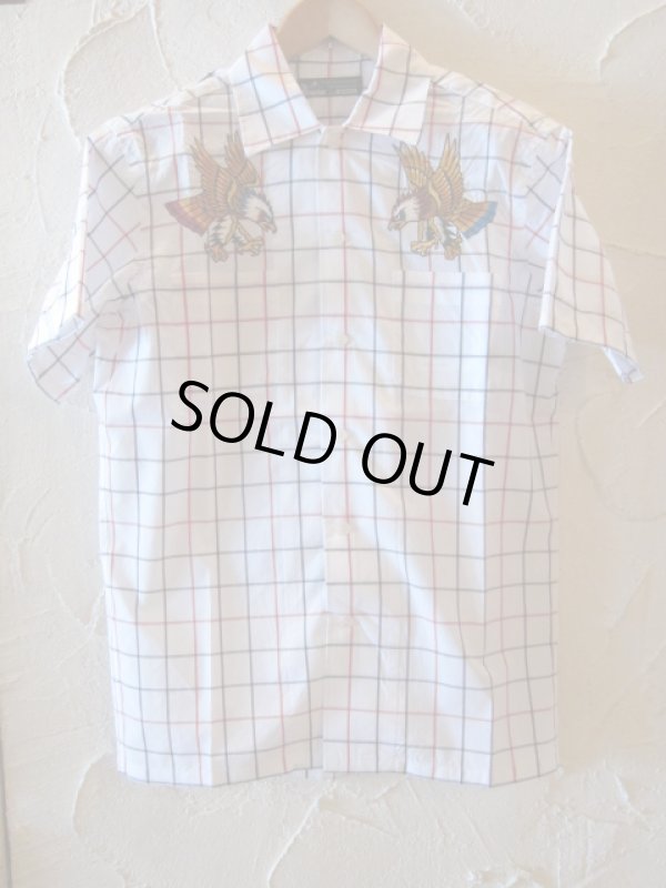 画像1: （再入荷）SOFTMACHINE/EAGLE SHIRTS S/S  WHITE