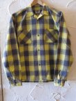 画像1: RATS/YELLOW CHECK L/S SHIRTS  YELLOW