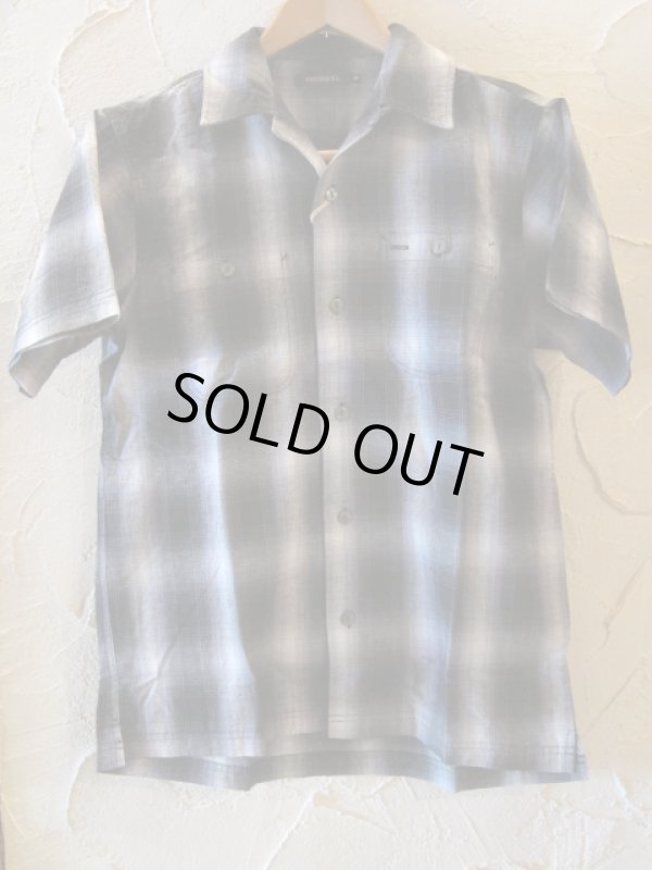 画像1: （再入荷) VINTAGE EL/OMBRER CHECK SHIRTS  GRAY