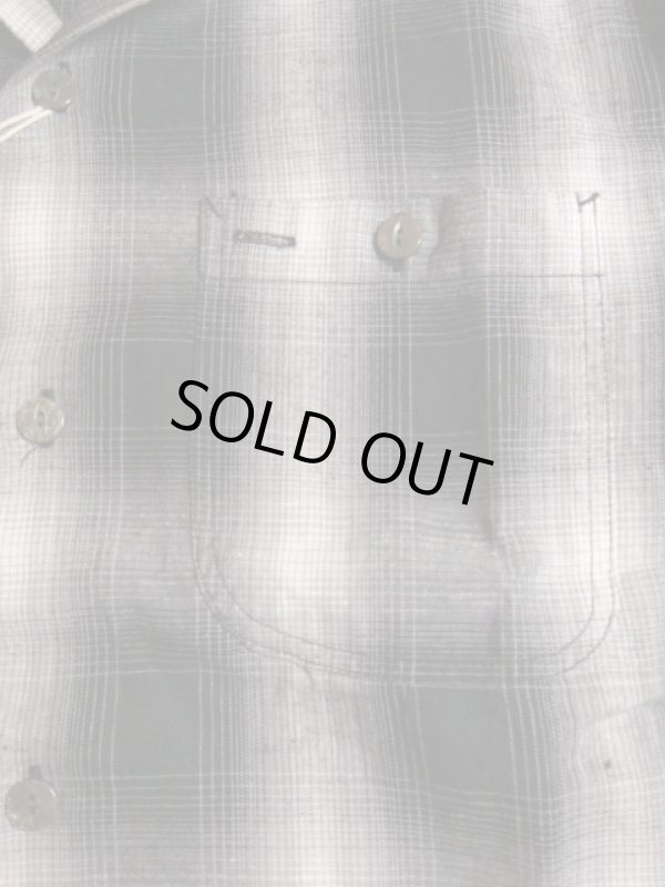 画像4: （再入荷) VINTAGE EL/OMBRER CHECK SHIRTS  GRAY